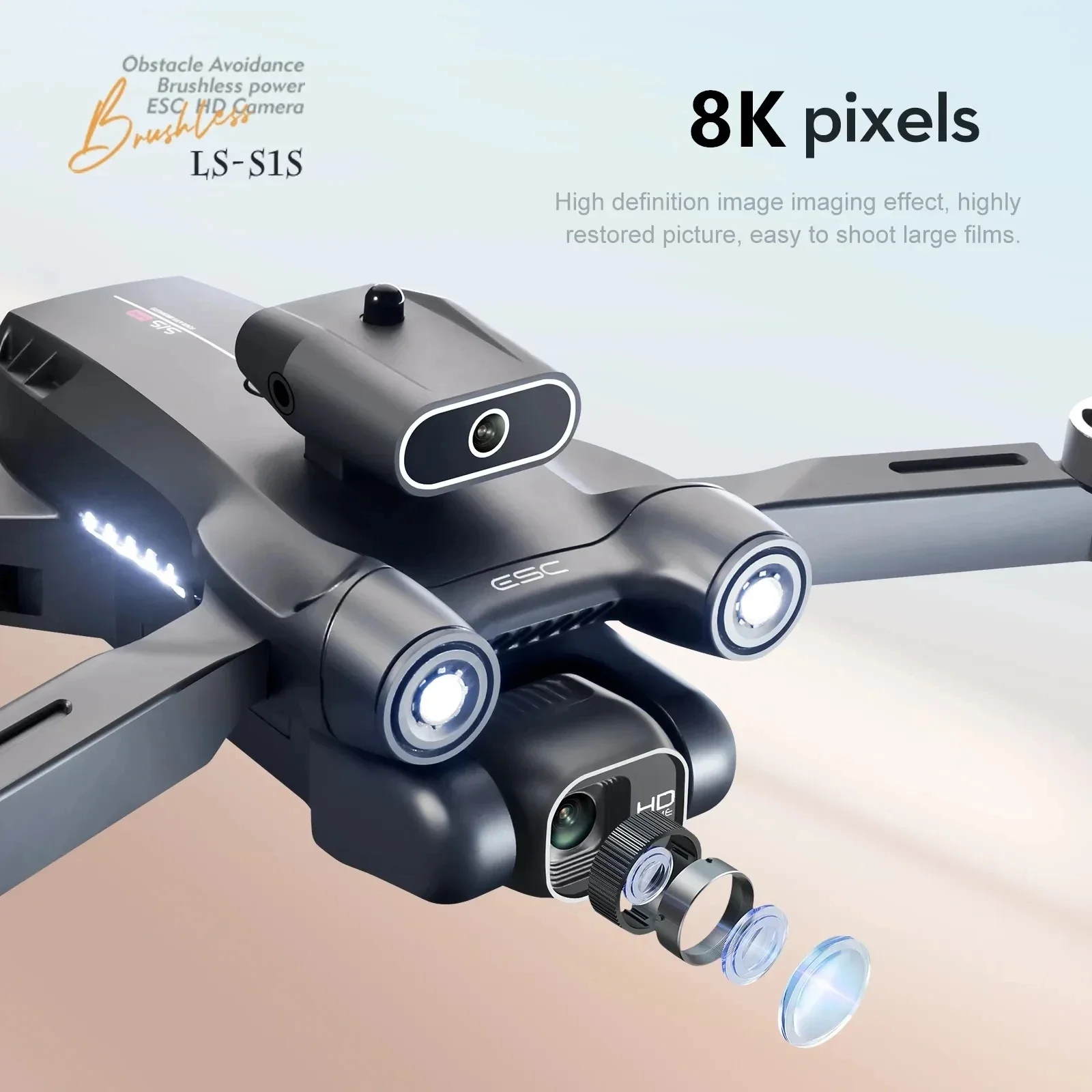 Nowy S1S 5G GPS Drone Camera 8 – Drone Aerial Photography recenzja i cena