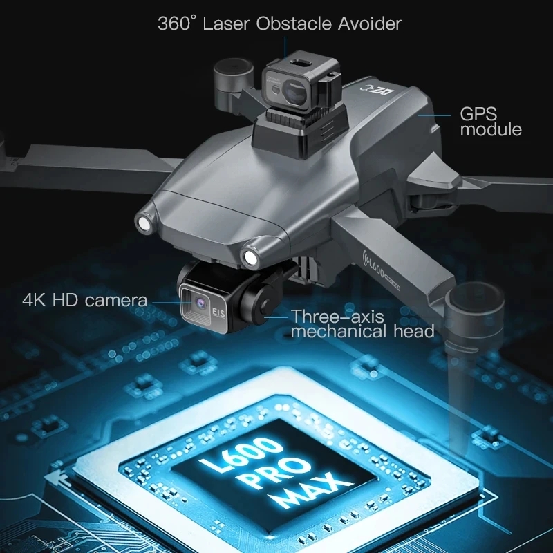 L600 PRO MAX GPS Drone Profesj – Drone Aerial Photography recenzja i cena